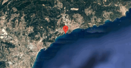 Punta de Fenals Anchorage