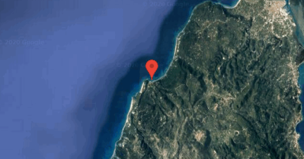 Agios nikitas beach Anchorage