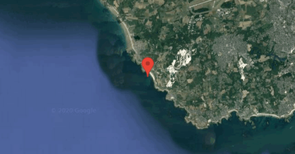 Plage de Kaolins Anchorage