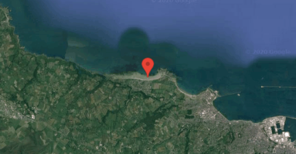 Plage d'Urville Anchorage