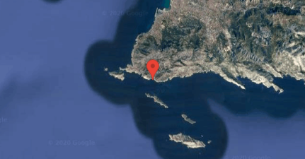 Calanque de la Mounine Anchorage