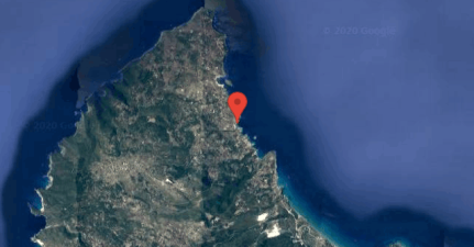 Kremidi beach Anchorage