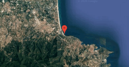 Plage du Racou Anchorage