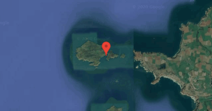 Skomer island, South Haven Anchorage