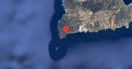 Kleftiko Caves Anchorage