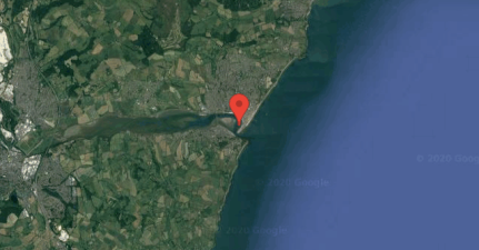 Teignmouth Back-beach Anchorage