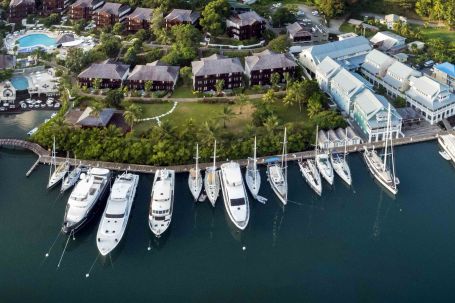 Capella Marigot Bay Marina Marina