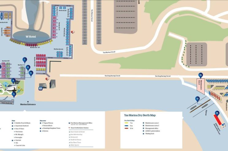 Yas Marina Abu Dhabi Marina