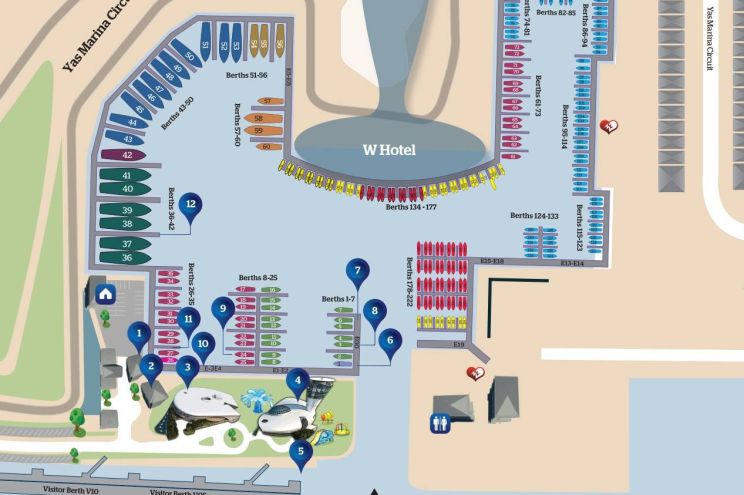 Yas Marina Abu Dhabi Marina